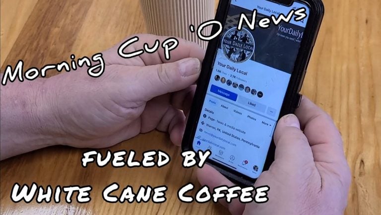 June 8, 2023 Morning Cup ‘O News Fueled by White Cane Coffee